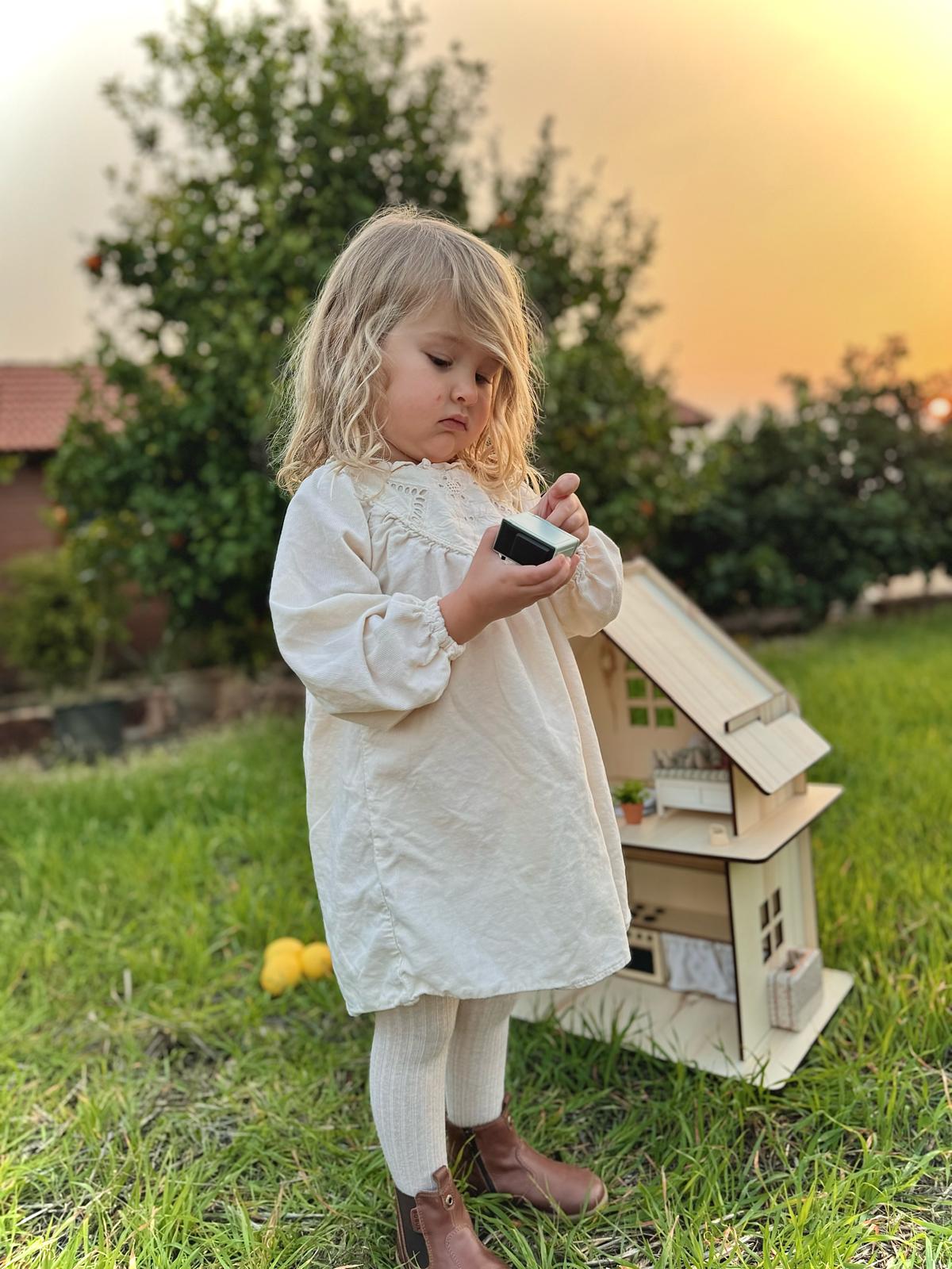 Floral dollhouse