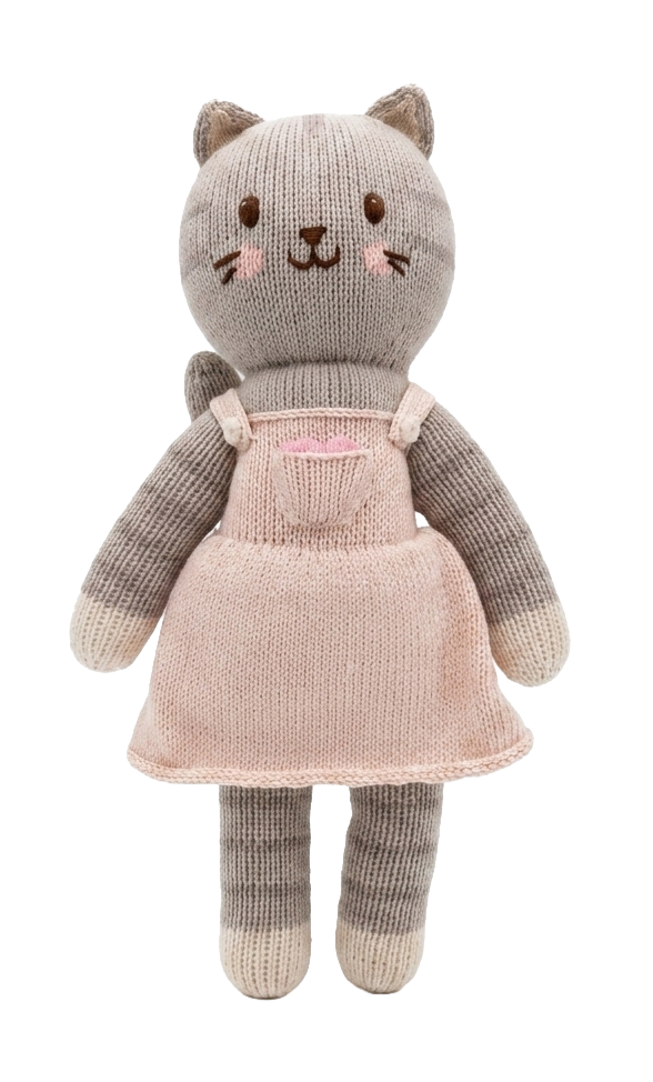 Duzzi – Knitted Cat Doll