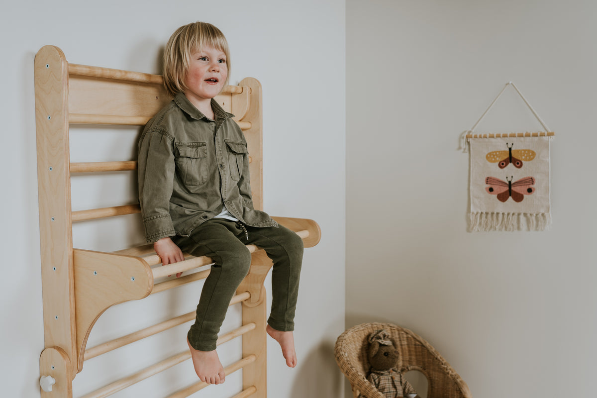 Swedish Wall & Triangle 2in1 Set + Ramp & Slide 2in1