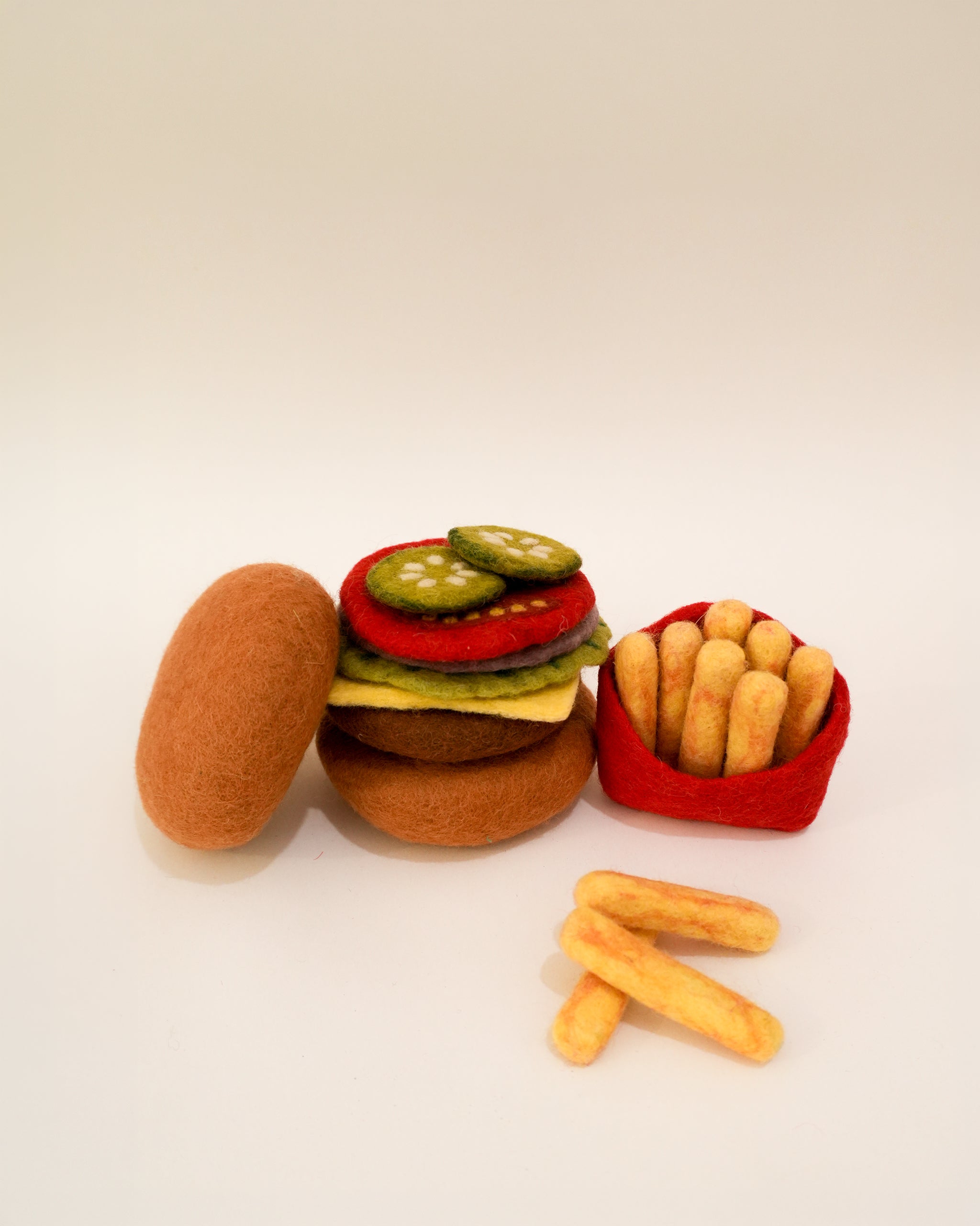 Veggie Burger & Fries Play Set